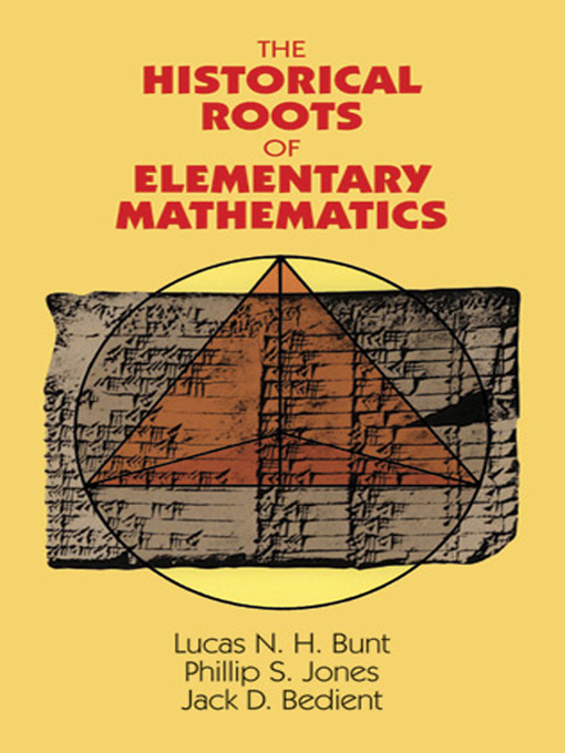 The Historical Roots of Elementary Mathematics OverDrive